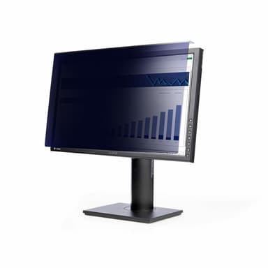 StarTech.com 24-inch 16:9 Computer Monitor Privacy Screen, Hanging Acrylic Filter, Quick-Install Security Shield, Monitor Screen Protector, +/- 30 Deg. View, Glossy - TAA view 1