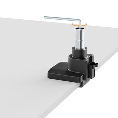 Manhattan Desk Mount for TV & Monitors (Full Motion Gas Spring), For screens 13" to 42", C-Clamp or Grommet Assembly,VESA compatibility: all between 75x75mm to 200x200mm - check the dimensions of the four mounting holes on back of screen to ensure it fits,Max 20kg view 13