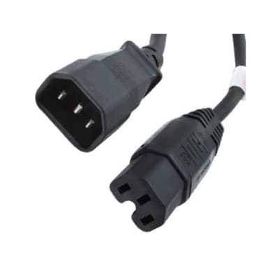 Origin Storage 3m Power Cable - PDU to Switch IEC C14(M)-IEC C15(F) view 1