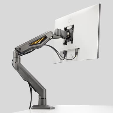 StarTech.com Desk Mount Monitor Arm, Up To 32" Display, Max 22lb/10kg, VESA 75x75/100x100, C-Clamp, Fully Articulating, Mechanical Spring, TAA-compliant view 9