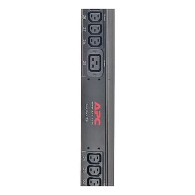 APC NetShelter Basic Rack PDU, Zero U, 12.5kW, 208V, 30 C13 and 6 C19 outlet, 3ft input Cord view 5