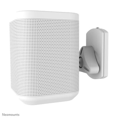 Neomounts NM-WS130WHITE Sonos Play1 and Play3 speaker wall mount - full motion view 1