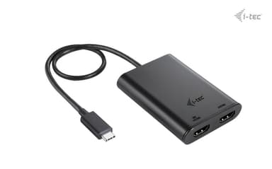 i-tec USB-C Dual 4K/60Hz (single 8K/30Hz) HDMI Video Adapter view 2