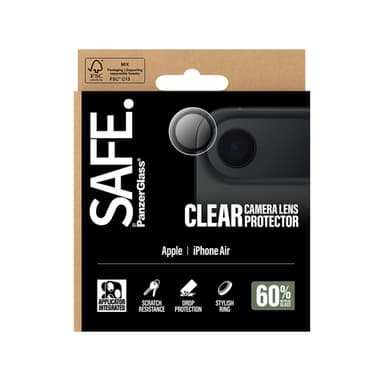 PanzerGlass SAFE. by ® Camera Lens Protector Transparent iPhone Air Clear screen protector Apple 1 pc(s) view 3