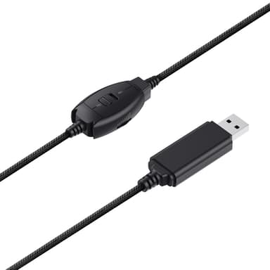 Trust HS-200 Headset Wired Head-band Office/Call center USB Type-A Black view 6
