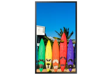 Samsung OM55B Digital signage flat panel 139.7 cm (55") LCD Wi-Fi 3000 cd/m² 4K Ultra HD Black Built-in processor Tizen 5.0 24/7 view 5