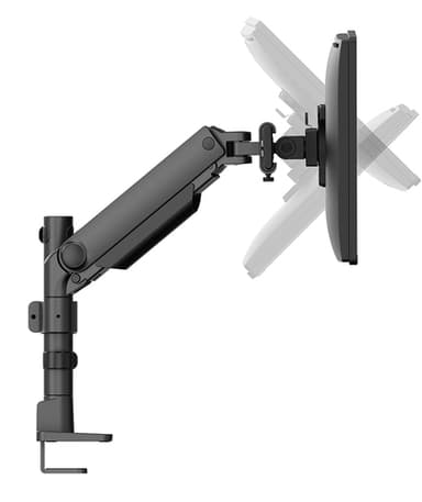 Neomounts DS65S-950BL2 Monitor arm 24-34" - gas spring - Topfix - multi-adjustable - 180°-stop view 11