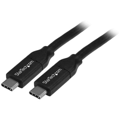 StarTech.com USB-C Cable with Power Delivery (5A) - M/M - 4 m (13 ft.) - USB 2.0 - USB-IF Certified view 1