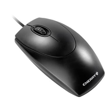 CHERRY WHEELMOUSE OPTICAL Corded Mouse, Black, PS2/USB view 1