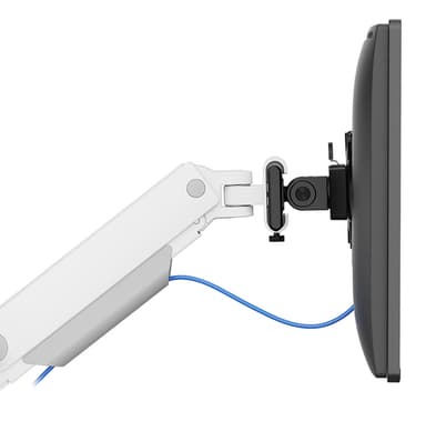 Neomounts DS65S-950WH2 Monitor arm 24-34" - gas spring - Topfix - multi-adjustable - 180°-stop view 12