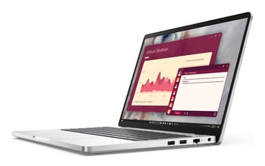 DELL Pro 14 PC14250 Intel Core Ultra 7 265U Laptop 35.6 cm (14") Full HD+ 16 GB DDR5-SDRAM 512 GB SSD Wi-Fi 6E (802.11ax) Windows 11 Pro Platinum QWERTY UK English view 3