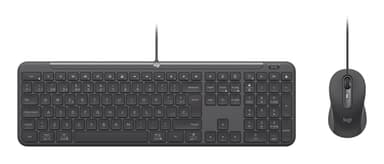 Logitech Signature Slim Combo MK620 For Business keyboard Mouse included Home/Office USB QWERTZ German Graphite view 1