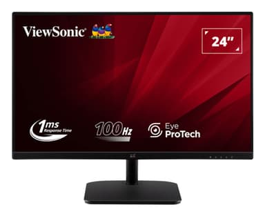 Viewsonic VA2432-H-2 computer monitor 61 cm (24") 1920 x 1080 pixels Full HD LED Black view 1