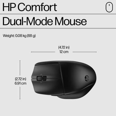 HP 685 Comfort Dual-Mode Keyboard and Mouse Combo view 2