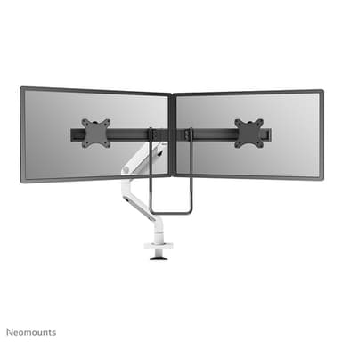 Neomounts DS75S-950WH2 Monitor arm 17-32" - gas spring - Topfix - 180°-stop view 1