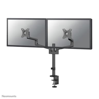 Neomounts DS60-425BL2 Monitor arm 17-27" - space saving view 1