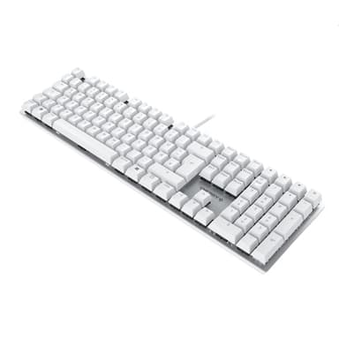 CHERRY KC 200 MX keyboard Universal USB QWERTY English Silver, White view 2