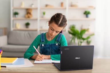 ASUS BR12CT-C81XA-3Y Intel® N N150 Laptop 31 cm (12.2") WUXGA 8 GB LPDDR5-SDRAM 128 GB UFS Wi-Fi 6 (802.11ax) Windows 11 Pro Education Black, Grey view 11