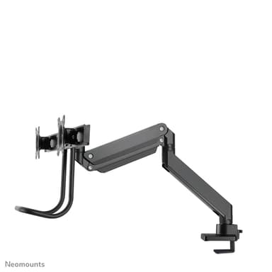Neomounts NM-D775DXBLACK Monitor arm 10-32" - gas spring - Topfix - 180°-stop view 6