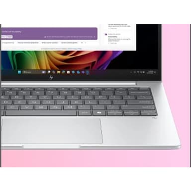 HP EliteBook 8 G1i 14 inch Notebook Next Gen AI PC Wolf Pro Security Edition Copilot+ PC Intel Core Ultra 7 256V Laptop 35.6 cm (14") WUXGA 16 GB LPDDR5x-SDRAM 512 GB SSD Wi-Fi 7 (802.11be) Windows 11 Pro Silver view 14