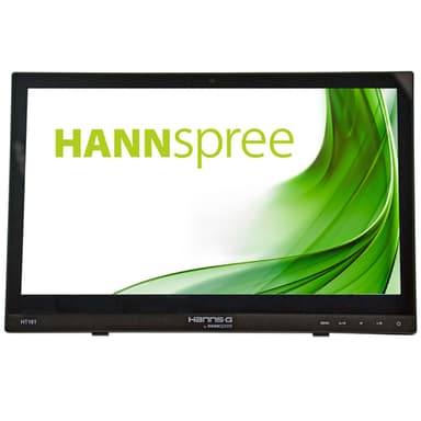 Hannspree HT161HNB computer monitor 39.6 cm (15.6") 1366 x 768 pixels HD LED Touchscreen Tabletop Black view 1