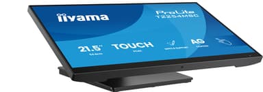 iiyama T2254MSC-B2AG computer monitor 54.6 cm (21.5") 1920 x 1080 pixels Full HD LED Touchscreen Black view 3