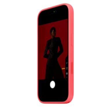 Apple iPhone 17 Pro Silicone Case with MagSafe – Bright Guava view 4