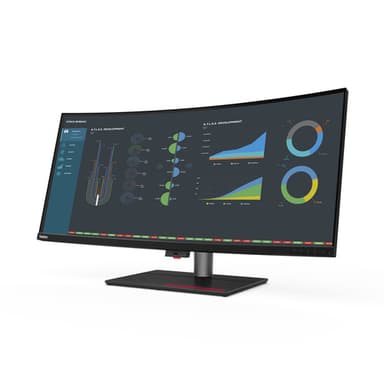 Lenovo ThinkVision P40w-20 computer monitor 100.8 cm (39.7") 5120 x 2160 pixels 5K Ultra HD LED Black view 8