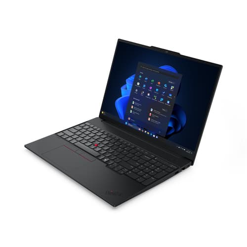 Lenovo ThinkPad E16 Gen 3 (AMD) Copilot+ PC AMD Ryzen™ 5 220 Laptop 40.6 cm (16") WUXGA 16 GB DDR5-SDRAM 512 GB SSD Wi-Fi 6E (802.11ax) Windows 11 Pro Black UK English