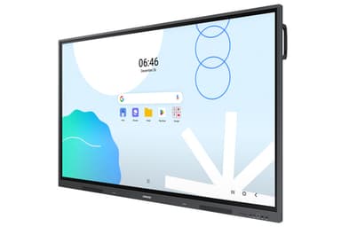 Samsung WA65D interactive whiteboard 165.1 cm (65") 3840 x 2160 pixels Touchscreen Grey view 3