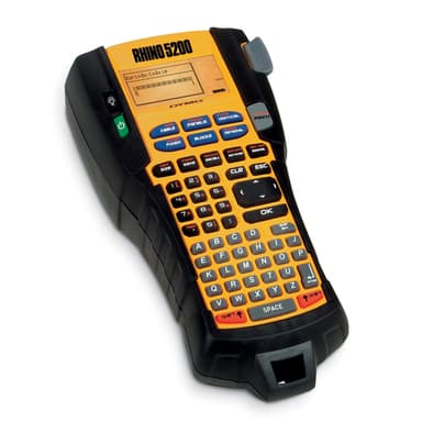 DYMO RHINO 5200 Industrial Label Maker | ABC Keyboard | Labelling Machine for WarehousesLabs and other Industrial Settings view 2