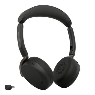 Jabra Evolve3 65 Flex UC - USB-C with Dongle - Black (Wireless Charging Pad) view 3