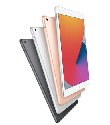 Apple iPad 8th Gen 10.2in A12 Wi-Fi + Cellular 128GB - Grey view 2
