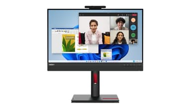 Lenovo ThinkCentre Tiny-In-One 24 computer monitor 60.5 cm (23.8") 1920 x 1080 pixels Full HD LED Black view 3