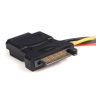 StarTech.com SATA to LP4 Power Cable Adapter with 2 Additional LP4 view 2
