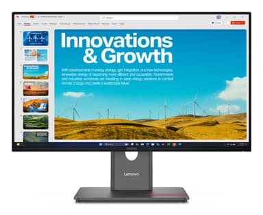 Lenovo ThinkVision P24QD-40 Monitor view 1