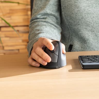 R-Go Tools Ergonomic mouse R-Go HE Break with break software, small (hand size ˂165 mm), right-handed, Wired, black view 6