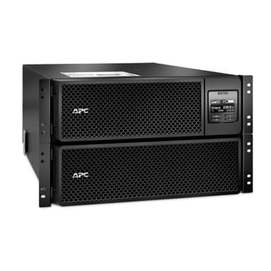 APC Smart-UPS On-Line SRT8KRMXLI - 8kW/VA, 6x C13 + 4x C19 + hardwire 1phase output, rack mountable, Embedded NMC view 2