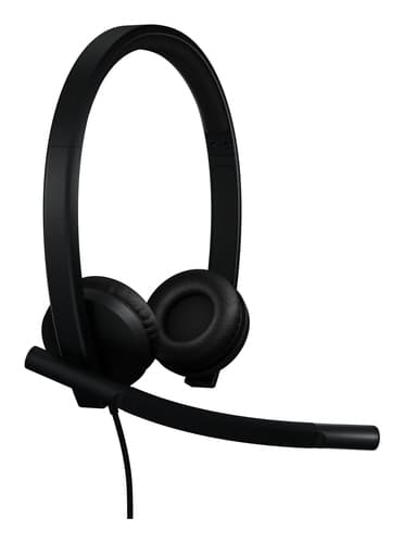 Logitech H570E Headset Wired Head-band Office/Call center USB Type-C Black