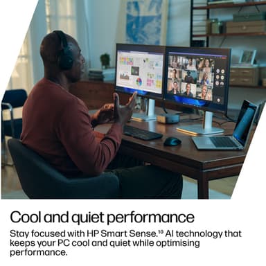 HP EliteBook 8 Flip G1i AI Intel Core Ultra 7 255U Hybrid (2-in-1) 33.8 cm (13.3") Touchscreen WUXGA 16 GB LPDDR5x-SDRAM 512 GB SSD Wi-Fi 7 (802.11be) Windows 11 Pro AI PC Silver view 10