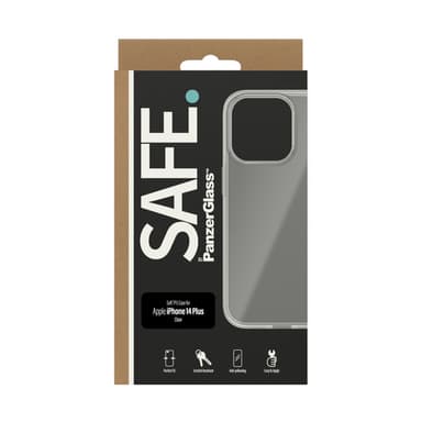 PanzerGlass SAFE. by ® TPU Case iPhone 14 Plus | Transparent view 3