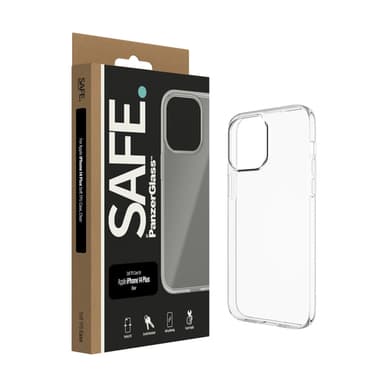 PanzerGlass SAFE. by ® TPU Case iPhone 14 Plus | Transparent view 1