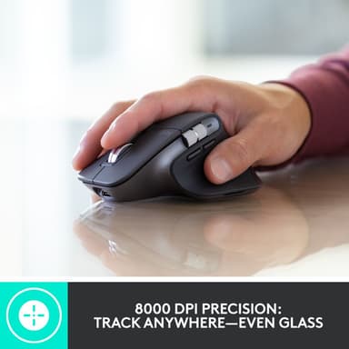 Logitech Master MX Keys Combo for Bussiness keyboard Mouse included Office RF Wireless + Bluetooth QWERTY US International Graphite view 7