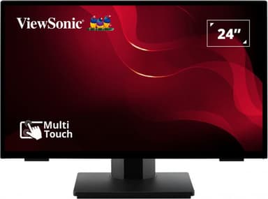 Viewsonic TD2465 Signage Display Interactive flat panel 61 cm (24") LED 250 cd/m² Full HD Black Touchscreen view 2