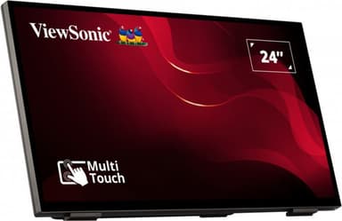 Viewsonic TD2465 Signage Display Interactive flat panel 61 cm (24") LED 250 cd/m² Full HD Black Touchscreen view 3