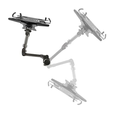 StarTech.com Laptop Desk Mount - Monitor and Laptop Mount - Displays up to 34" (17.6lb/8kg) & Laptops (4.5kg/9.9lb) - Articulating VESA Laptop Tray Arm - Clamp / Grommet Mount view 10