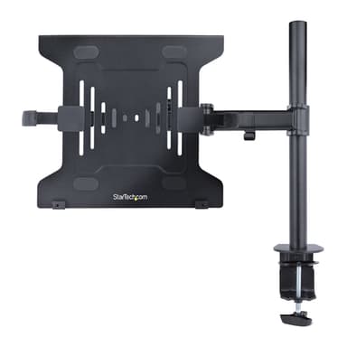 StarTech.com Laptop Desk Mount - Monitor and Laptop Mount - Displays up to 34" (17.6lb/8kg) & Laptops (4.5kg/9.9lb) - Articulating VESA Laptop Tray Arm - Clamp / Grommet Mount view 3