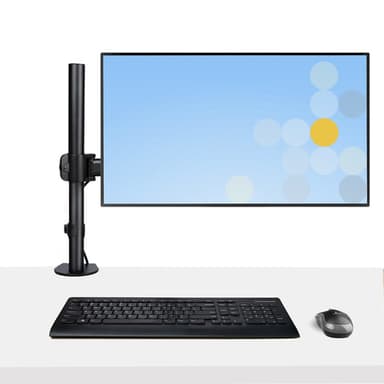 StarTech.com Laptop Desk Mount - Monitor and Laptop Mount - Displays up to 34" (17.6lb/8kg) & Laptops (4.5kg/9.9lb) - Articulating VESA Laptop Tray Arm - Clamp / Grommet Mount view 7