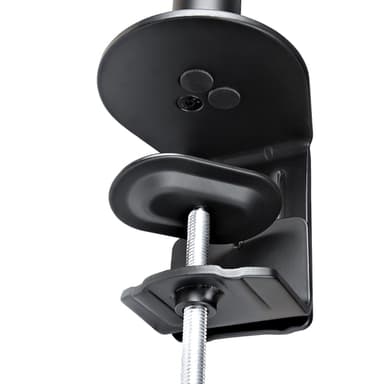 StarTech.com Monitor Arm with VESA Laptop Tray, For a Laptop (4.5kg/9.9lb) and a Single Display up to 32" (17.6lb/8kg), Black, Vented Tray, Adjustable Laptop Arm Mount, C-clamp/Grommet Mount view 17