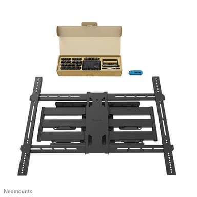 Neomounts WL40S-950BL18 Heavy duty wall mount 55-110" - full motion view 12